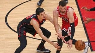 ラプターズがブルズに敗れ5連敗…渡邊は第2Q途中で負傷退場