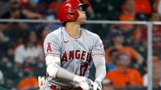 【MLB】大谷翔平、第1打席で左翼フェンス直撃二塁打　19日の先発登板回避も「2番・DH」でスタメン