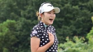 女子ゴルフ、第2日は雷雲接近で中断　原英莉花が3連続バーディー発進で暫定首位浮上