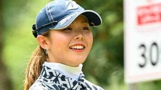 首位吉田優利、スタート直前の雷で終了　「お疲れ様でした」に苦笑い「ビックリした」