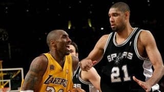 殿堂入り式典を控えたダンカン「コービーとコートを共有できたことは光栄だった」