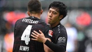 遠藤航が今季3点目をゲット！シュツットガルトがボルシアMGに逆転勝利！