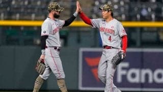 【MLB】「捕るチャンスがないと…」絶望打球を背走キャッチ　秋山翔吾の美技が「美しい」