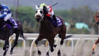 【水沢・留守杯日高賞】スマイルミュがゴール前の叩きあいを制しクビ差で勝利