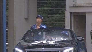 戸惑い隠せない「十亀の表情がオモロすぎる」　“フライング登場”に「みんな大爆笑」