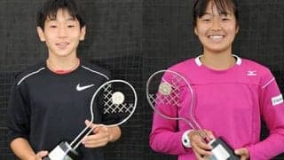  全国選抜Jr 安藤、園部がV 