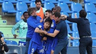 久保がヘタフェ移籍後初ゴールでチームを残留に導く！敵地で完敗のエイバルは2部降格が決定…《ラ・リーガ》