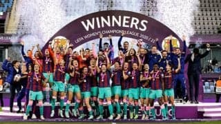 バルサ女子のWCL初制覇に意気消沈の男子選手も歓喜...宿敵レアルもお祝いのツイート