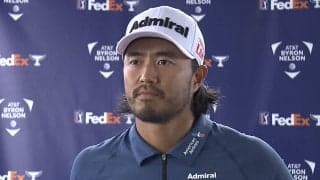 小平智「ゴルフの内容はすごく良かった」　悪天候の中「67」で13位タイ