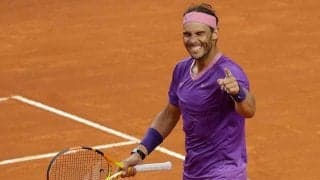 優勝ナダル、頂上決戦で炸裂“土まみれのウィナー”に海外反響「芸術」「ビーストだ」