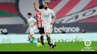 決勝点を挙げ勝利に貢献したナチョ リーガ制覇を諦めず「最後の1秒まで戦う」