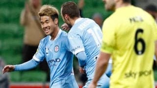 メルボルン・シティのMF椿直起が移籍後初ゴール！約2カ月半ぶりの先発出場で結果を残す