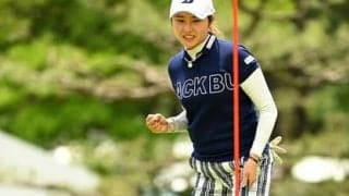 30cmのパットが入らない…。大里桃子がイップスの不安を抱えながら戴冠