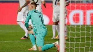 バルサでワーストを記録したシュテーゲンに更なる悲報...右膝手術でユーロ欠場へ