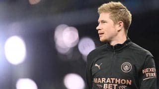 欠場続くデ・ブライネ、トレーニングに復帰！ ペップ「状態も良い感じ」