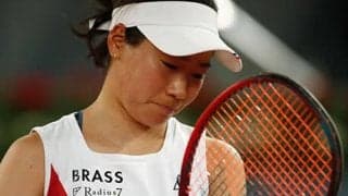 日比野 今季7度目の初戦敗退