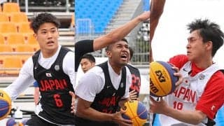 五輪3x3の会場で期待の横地聖真、土家大輝、津屋一球が感じたこと