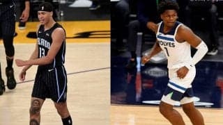 5月の月間最優秀新人賞に選ばれたのはRJ・ハンプトンとアンソニー・エドワーズ！