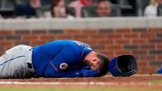 【MLB】「恐怖の瞬間」「悲惨な映像…」　151キロの顔面死球に球場＆米メディア騒然