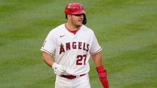 【MLB】現役最強トラウト、右ふくらはぎの張りで戦線離脱　復帰まで6～8週間