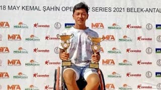 車いすテニス・小田凱人が世界8位エグビリンクに快勝し優勝!!