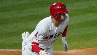 【MLB】大谷翔平、投手→右翼で“痛快”バント安打　6戦連続安打も二盗失敗で途中交代