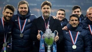 監督として初タイトルのポチェッティーノ、PSGのリーグ制覇を諦めず「可能であると信じなければ」