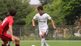 [男子サッカー]チャンス決めきれず、日大と勝ち点１を分け合う結果に