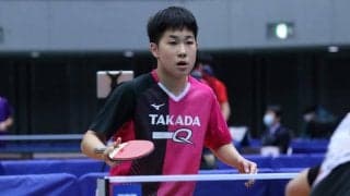 “ペンドラの星”前出陸杜、単複2冠達成＜卓球・インターハイ三重県個人戦予選＞