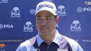 1オーバーの松山英樹、2日目は「今日回ったイメージを大事に」