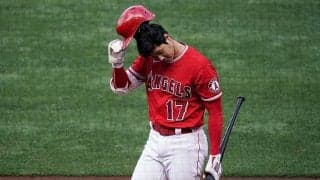 【MLB】大谷翔平、カーブに苦戦し2打席連続空振り三振　Wヘッダー第2試合は「2番・DH」