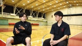 【特別対談】篠山竜青がU18川崎のキャプテンへエール「自分の得意な部分以外でハードワークできる選手、切り替えができる選手になってほしい」