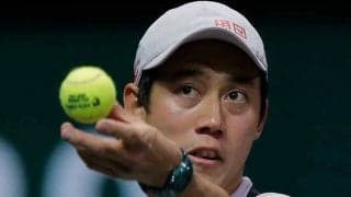 錦織が遊び心溢れるトリックショット　練習で見せた“美技”にファン「凄い」「最高」