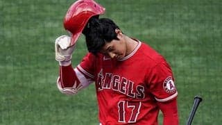 【MLB】「ボール1個分外れてる」　大谷翔平も首を傾げた“疑惑の判定”に解説も同情