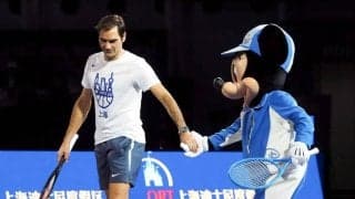 フェデラーが「スイスのミッキーマウス」的国民キャラと共演！