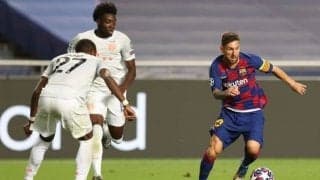 昨季リスボンでの2-8後にあったバイエルン快速SBとメッシのユニ交換秘話