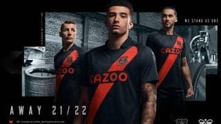 エバートンが黒基調の来季アウェイユニフォームを発表！今季からヒュンメルと契約