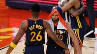 プレーイン2連敗で今季を終えたカリー「こうして負けてしまったことがすごく悔しい」