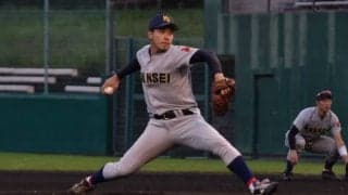 【硬式野球部】同大戦先勝で優勝へ一歩前進