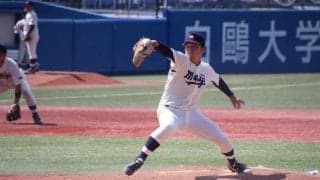 明大がリベンジ成功！1年生左腕・藤枝が初登板初先発初勝利！立大は優勝の可能性が消滅…【5/23 春季東京六大学野球 明治大学vs立教大学】