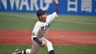 【大学野球】秋季Vの使者に？　明大1年生左腕が初登板初勝利、監督が評価する“他投手との違い”