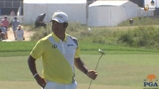 【動画】松山英樹は通算1オーバー23位タイ　日曜日は4バーディを奪い「72」