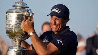 50歳ミケルソン、V引き寄せた“完璧チップイン”が150万再生「なんてショットだ！」