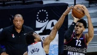 ゲームハイの37得点をマークしたハリスをエンビードが称賛「彼は際立っていたよ」