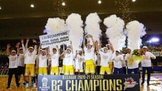 群馬クレインサンダーズがB2王者に - 来シーズンは茨城ロボッツと共にB1昇格