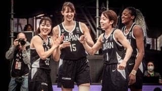 3×3オリンピック予選が開幕、女子日本代表は初日2連勝を飾る