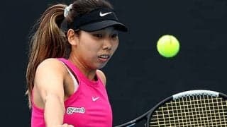 日比万葉 全仏予選決勝ならず