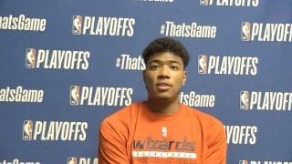 八村 塁（ウィザーズ）、プレーオフ第2戦のミッションは「相手エースのオフスクリーン・プレーを抑えよ」