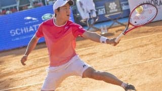 西岡良仁、19歳ムゼッティに充実のプレーでストレート勝ち!! ８強入りを決める[エミリア・ロマーニャ・オープン]