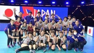 中国にストレートで勝利　ネーションズリーグ女子予選2日目